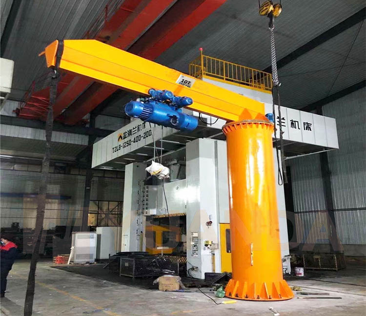 10 Ton Floor Mounted Jib Crane